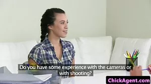 Glam cfnm babe creamed
